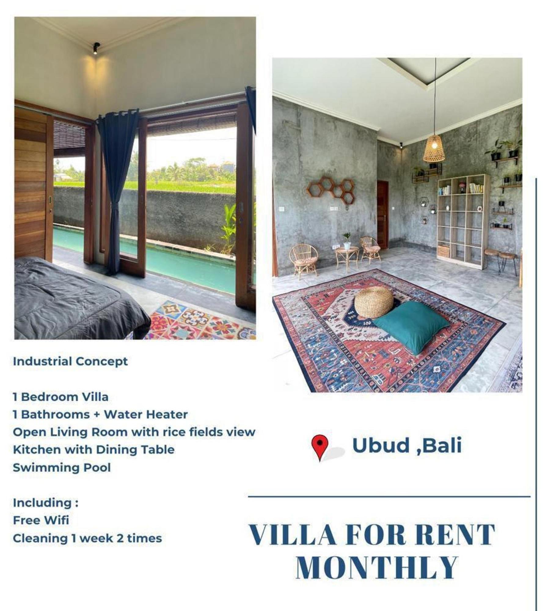 Mandala Rengganis Ubud View Private Villa By Eps Екстериор снимка